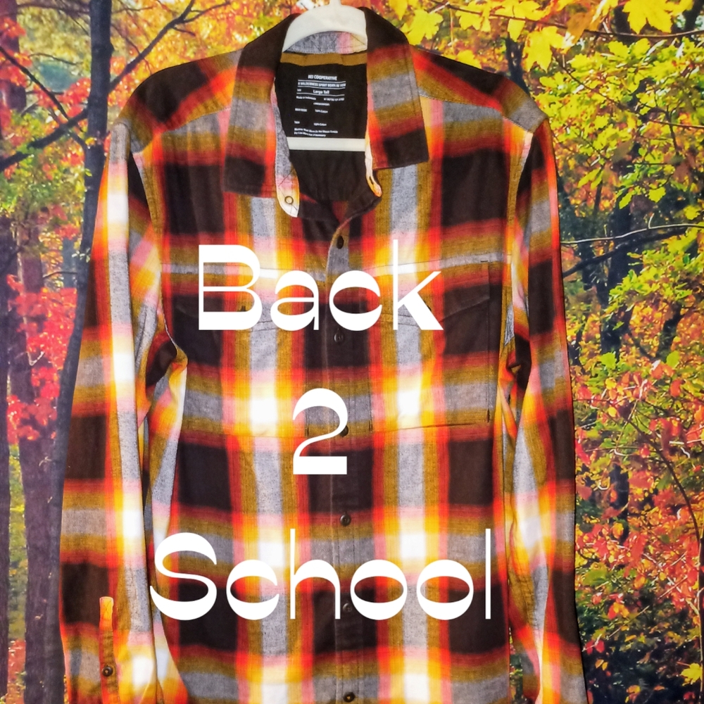 REI Cooperative flannel shirt. 100 percent cotton. Price Firm